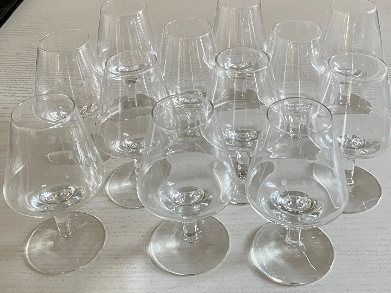 Billede 2 - Øl-vandglas, Rødvinsglas, Portvinsglas, Cognacglas