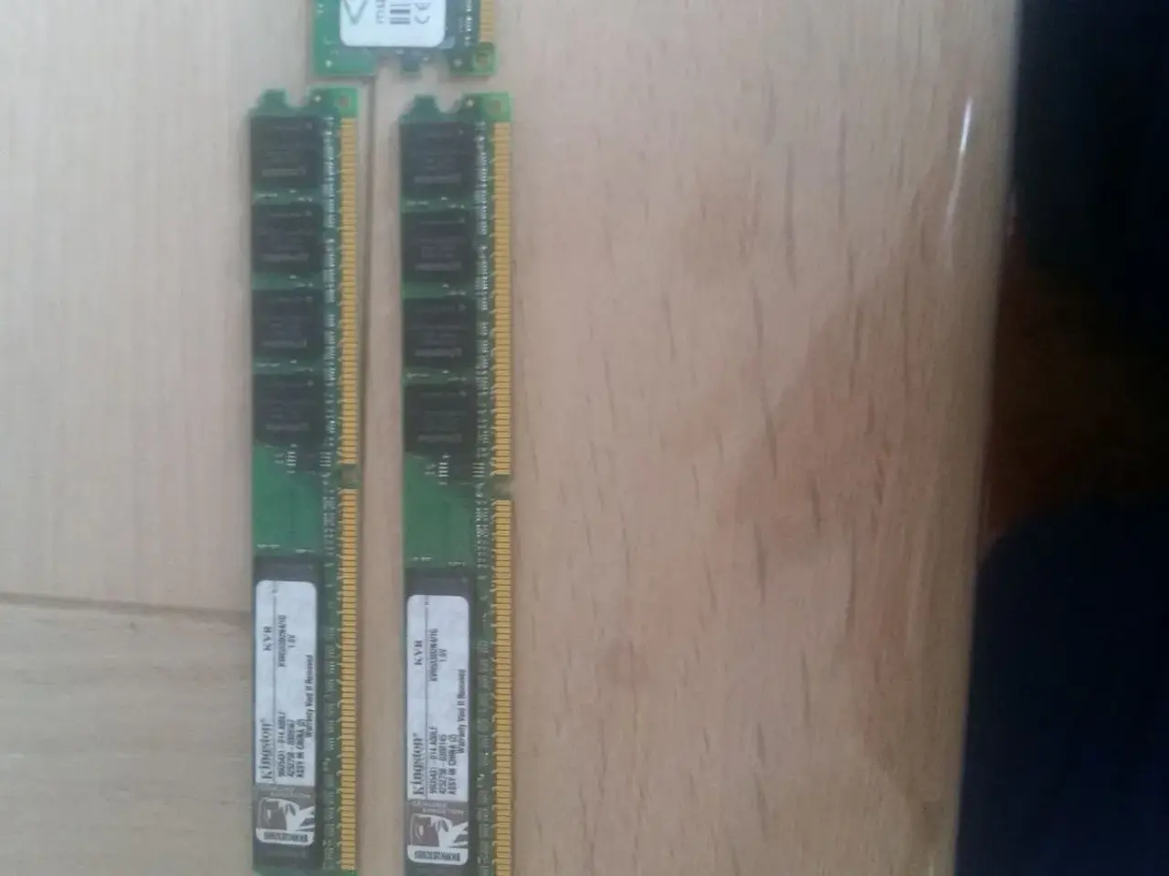 Billede 1 - 2 stk smalle ddr2 ramblokke tilstationær