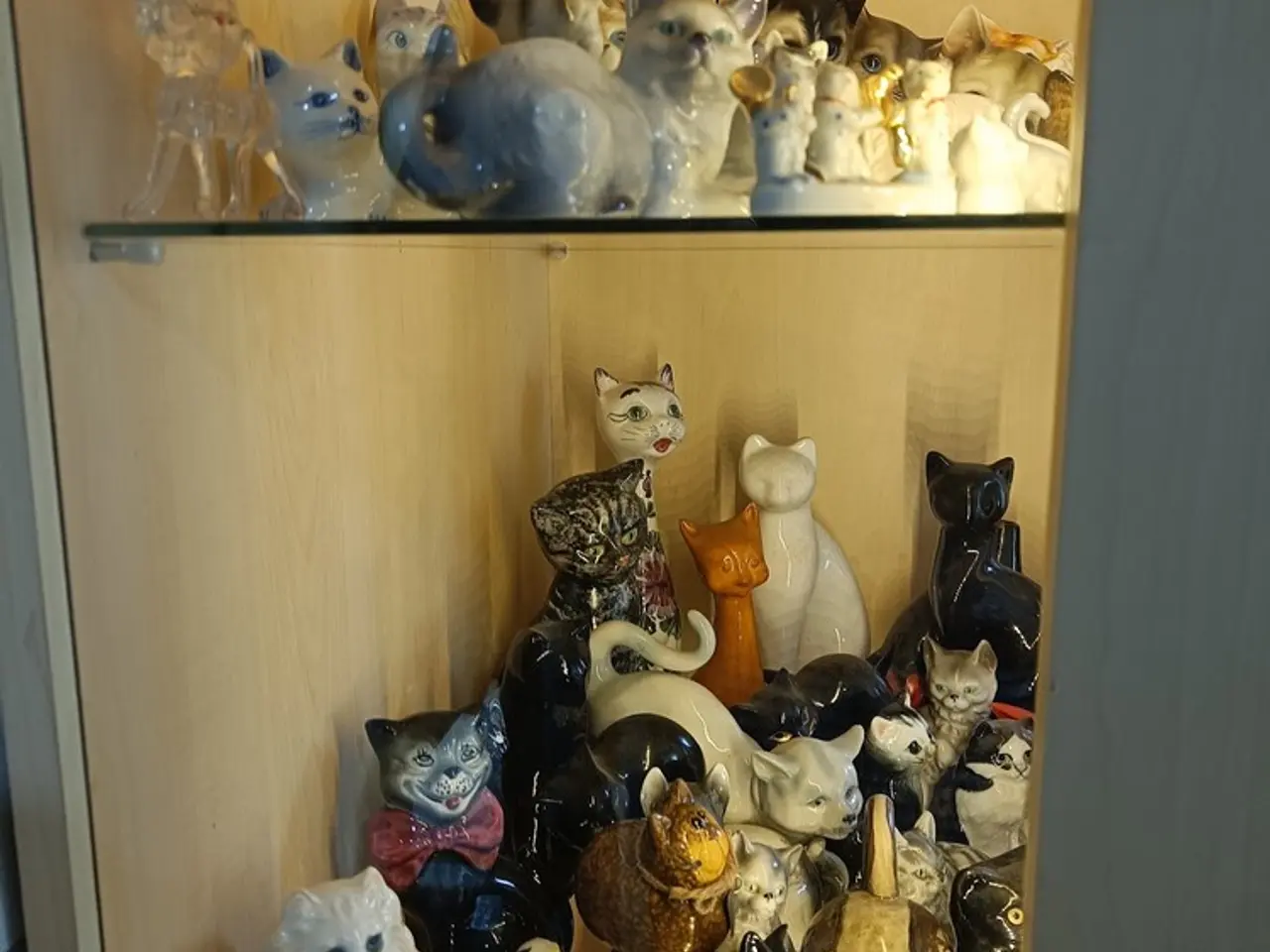 Billede 10 - Store samling af kattefigure Ca:200?
