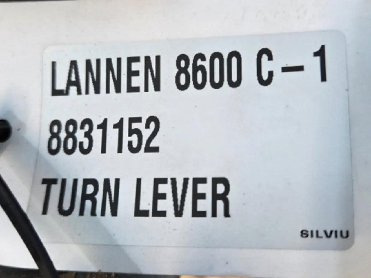 Billede 14 - Lannen 8600C Løftestang 8831152