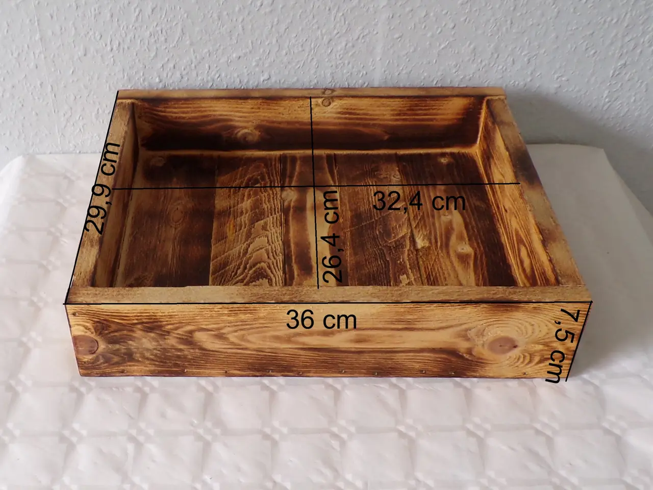 Billede 8 - Overflade brændt bakke 29,9 x 36 cm