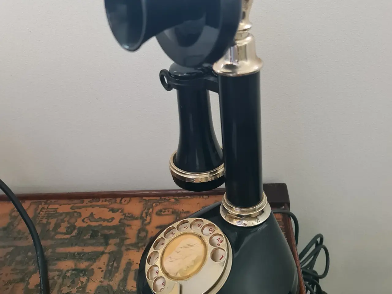 Billede 1 - Retro Candlestick-telefon (Kandelabertelefon)