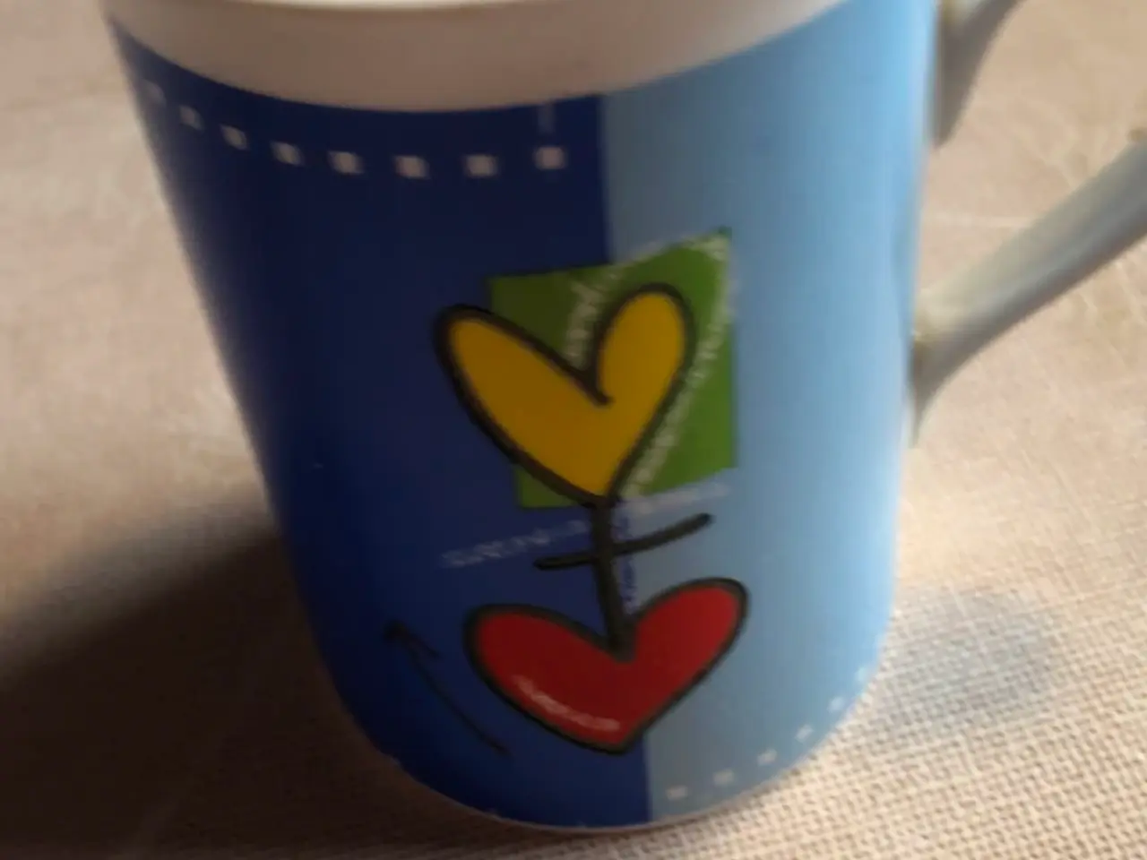 Billede 1 -  krus med hjerter