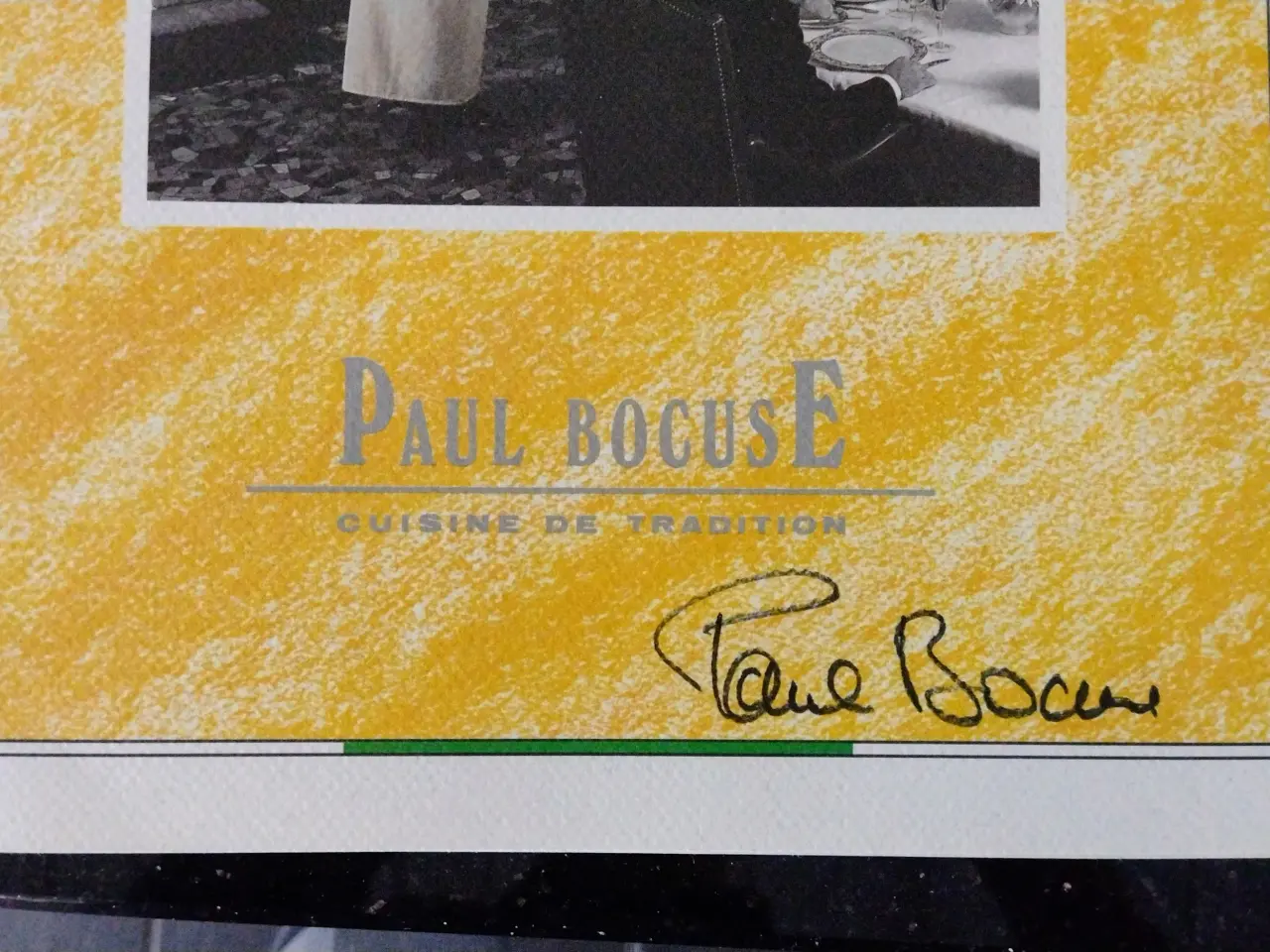 Billede 5 - Paul Bocuse Menukort