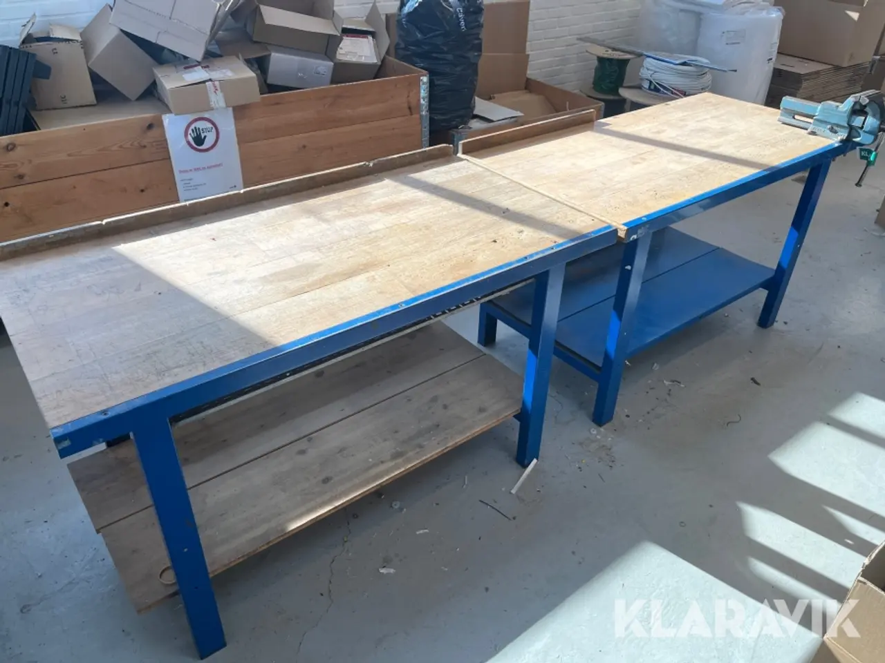 Billede 2 - Arbejdsborde Blika 2 Styk 150 x 78 cm