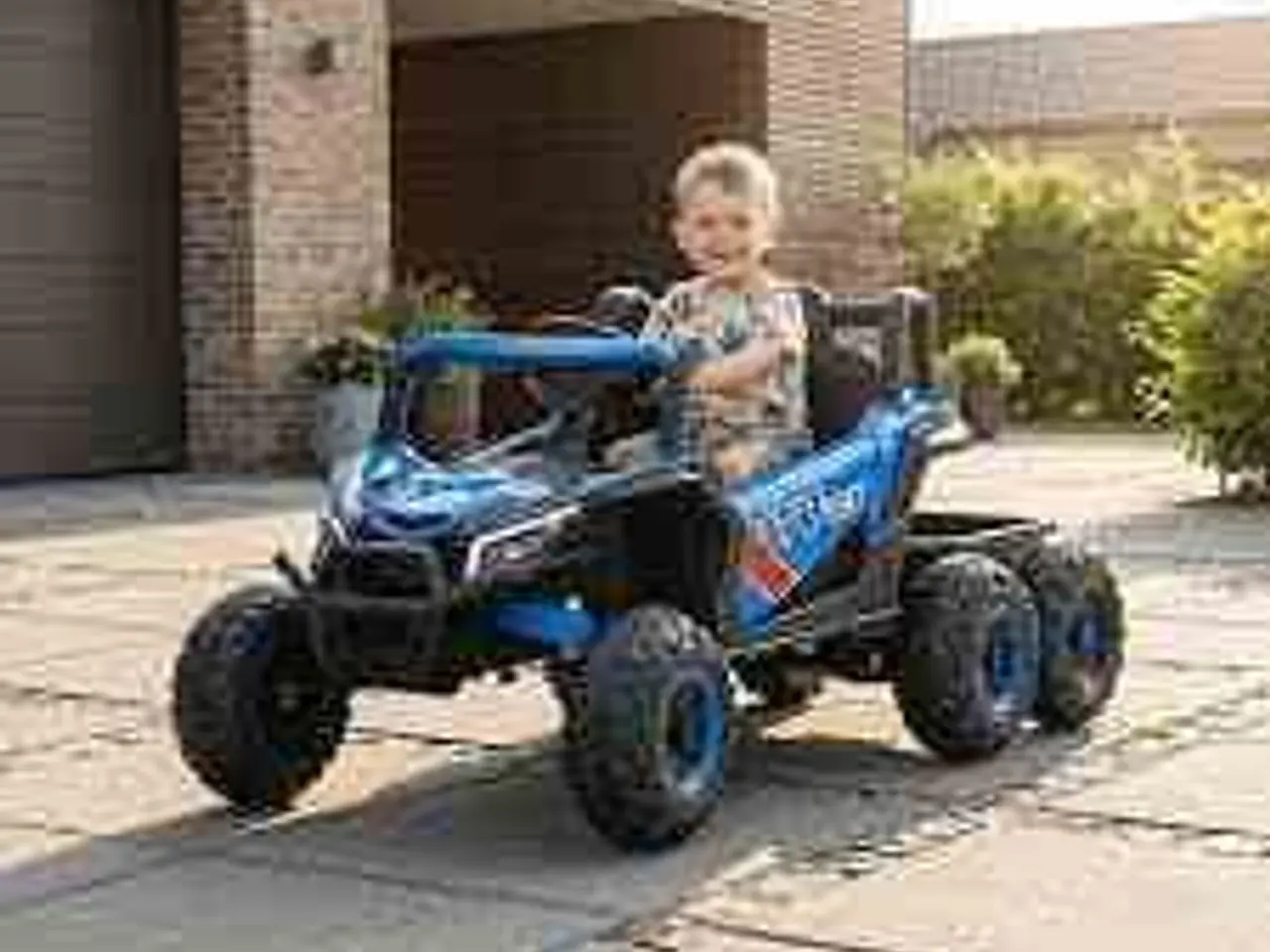 Billede 1 - MX-UTV Buggy Elbil - Blå