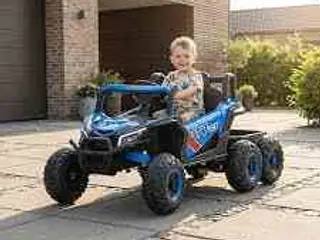 MX-UTV Buggy Elbil - Blå
