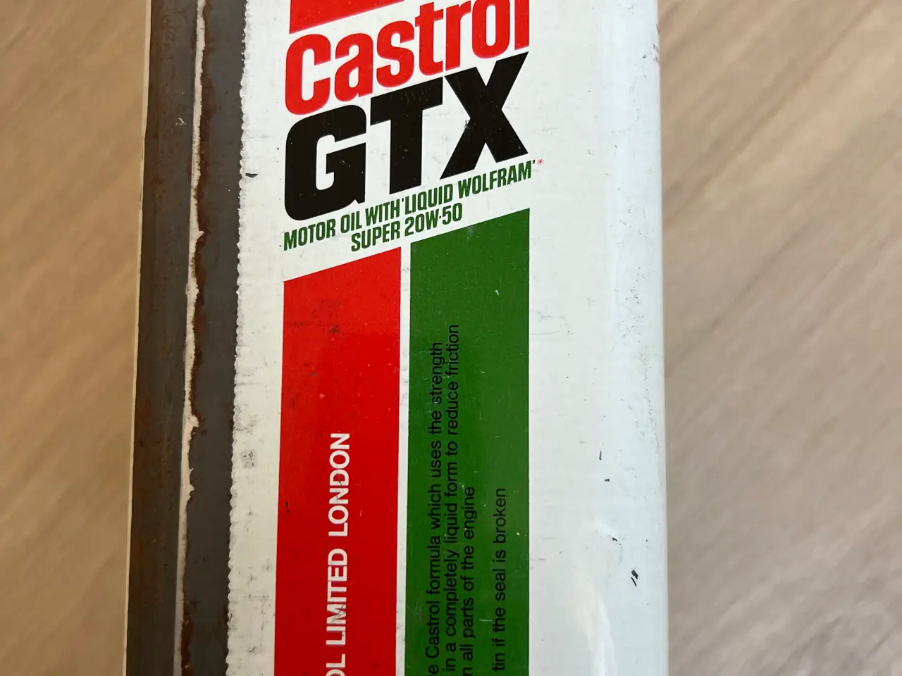 Billede 3 - Castrol GTX Super 20W50 2,5 liter Tom