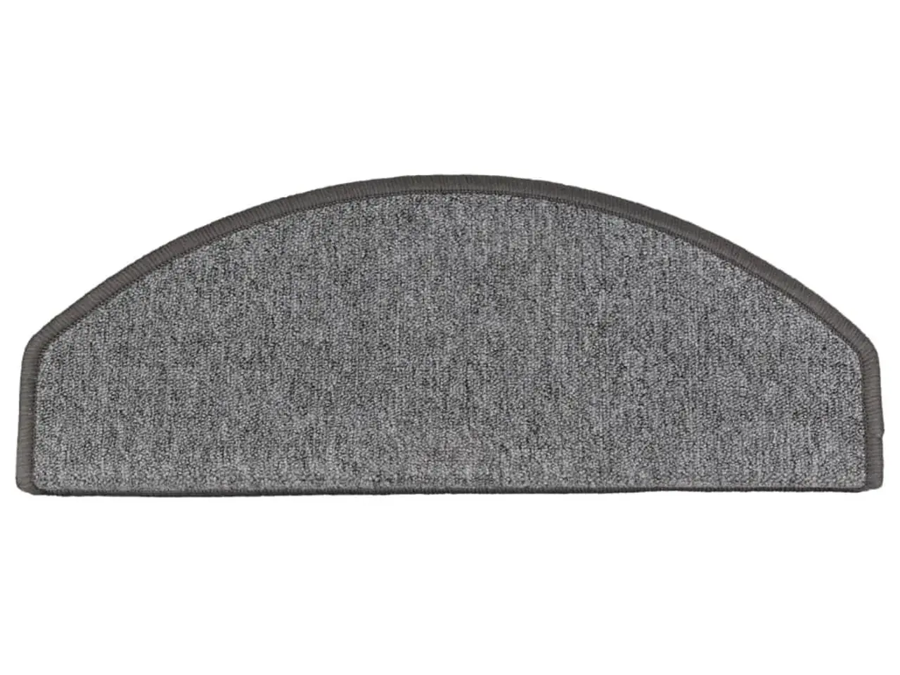Billede 6 - Trappemåtter halvrunde 15 stk. - mørkegrå 65 x 24 x 4 cm