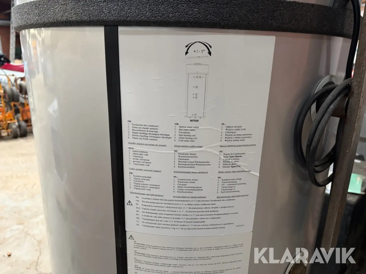 Billede 10 - Varmtvandsbeholder med varmepumpe CTC Ecowater 301