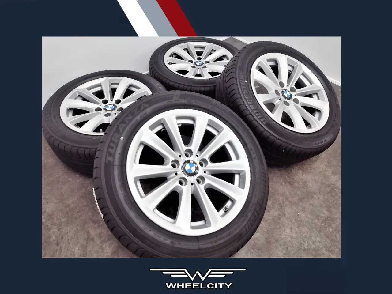 Billede 1 - 5x120 17" ET30, BMW Style-236, sommersæt TPMS