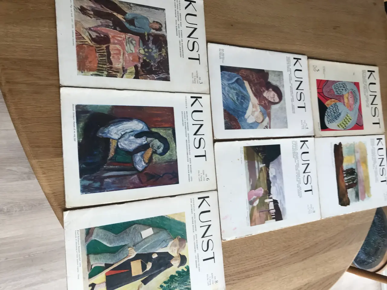 Billede 1 - KUNST - Diverse fra 1. - 5. årgang ( 7 numre)