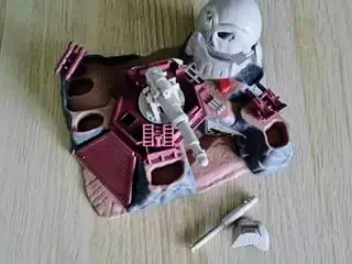 Skull Canyon Battle Zone 1993 Playset Galoob