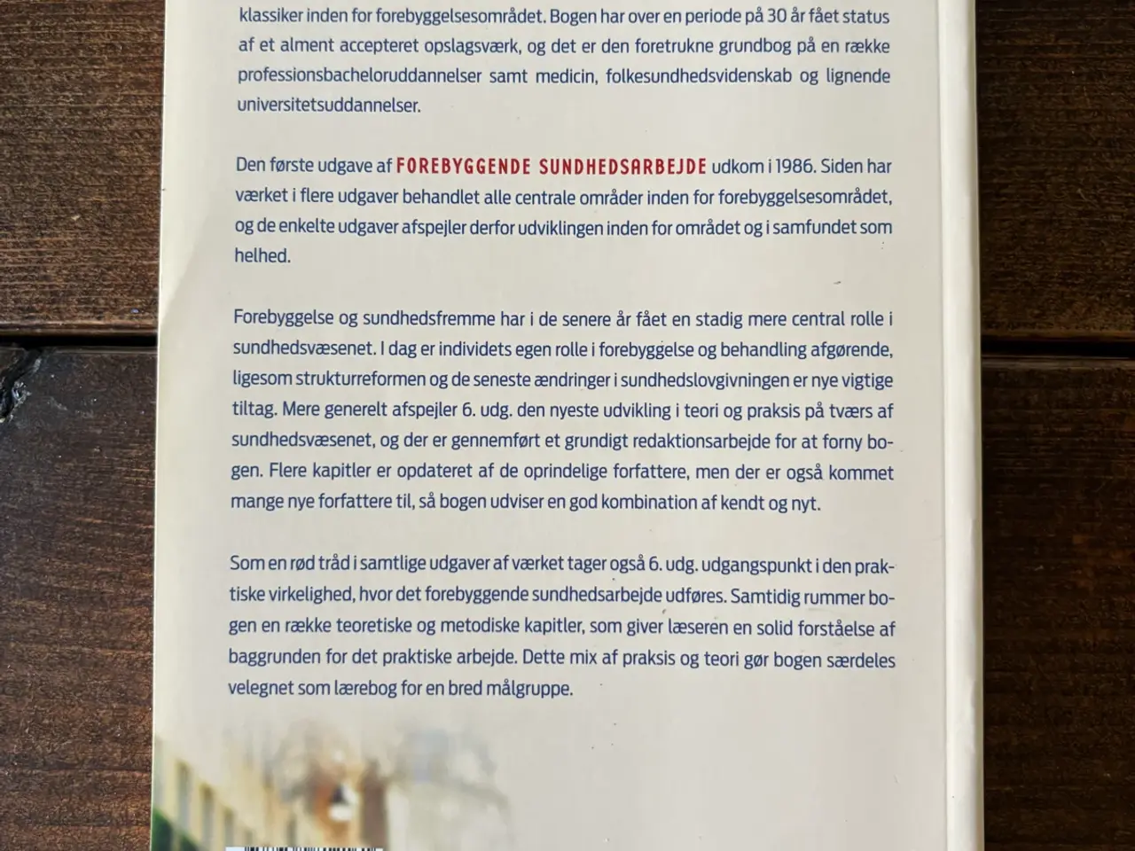 Billede 2 - Studiebog  ”Forebyggende sundhedsarbejde”