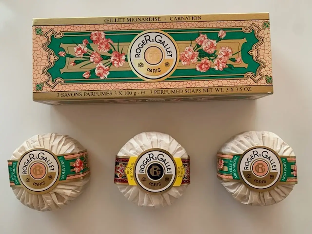 Billede 1 - Roger & Gallet PARIS savons parfumes / fransk sæbe