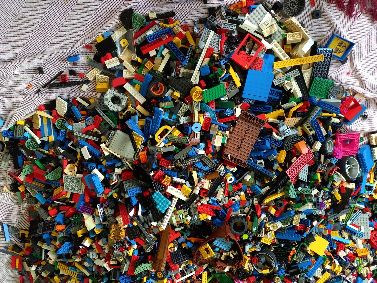 Billede 4 - Lego blandede 38,5 kg