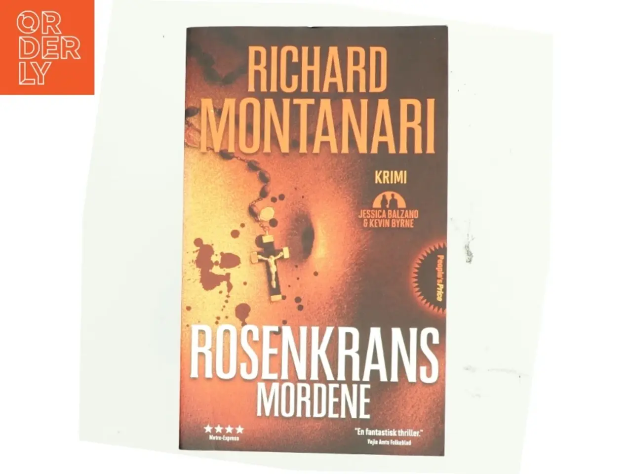 Billede 1 - Rosenkrans-mordene : krimi af Richard Montanari (Bog)