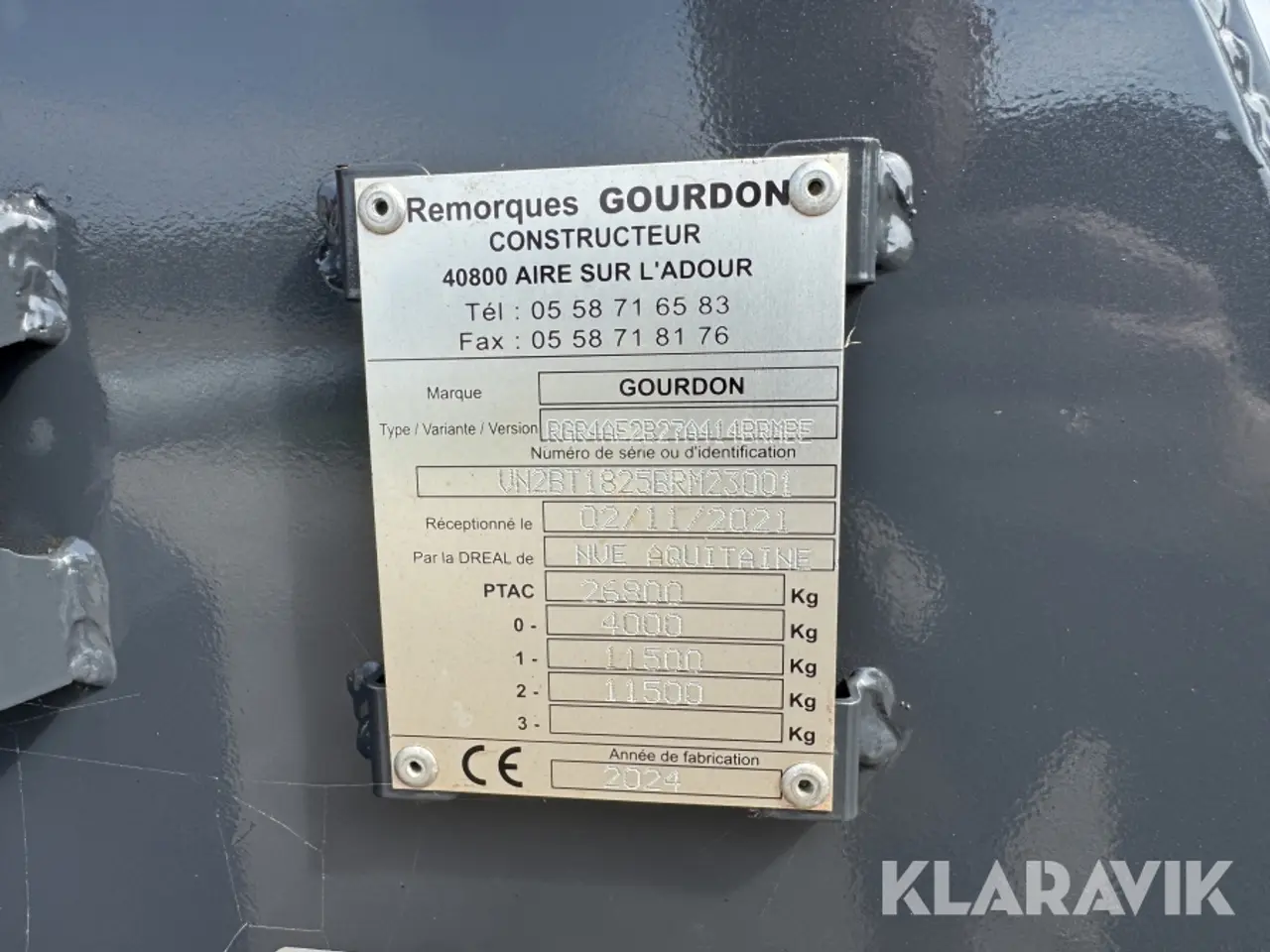 Billede 12 - Dumpervogn Gourdon BT 18/25