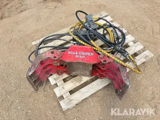 Hydraulisk Grab til hurtigskifte Dala - Gripen Dgs12