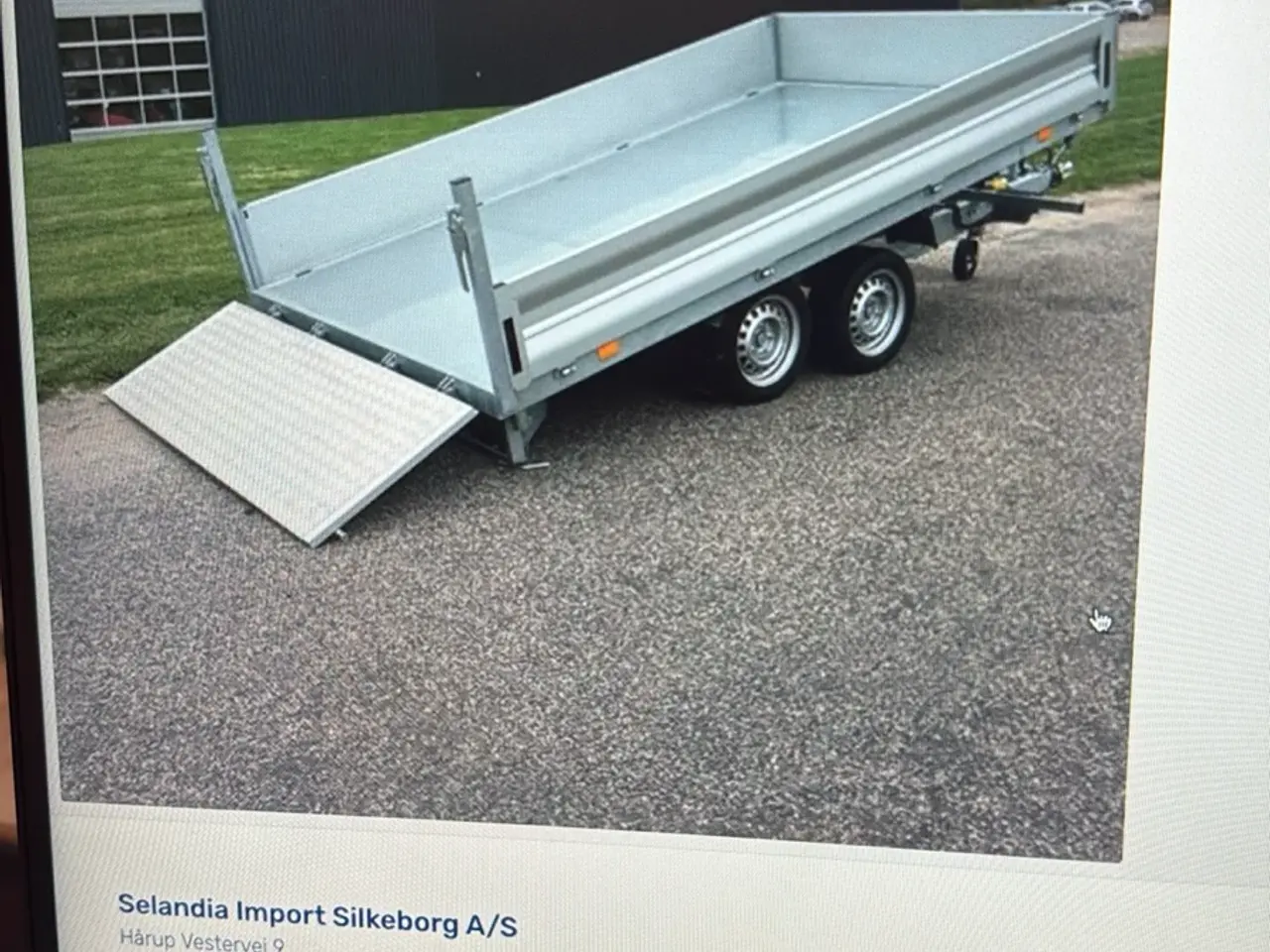 Billede 10 - Maskintrailer/ tiptrailer