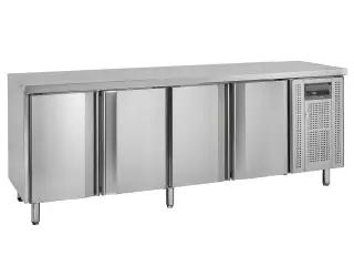 Tefcold CF7410 Frysebord GN1/1 med kant – 4 Døre