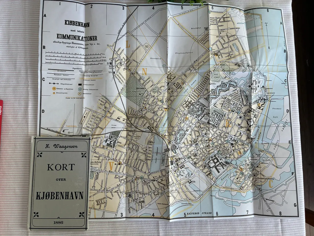 Billede 2 - KORT over KJØBENHAVN