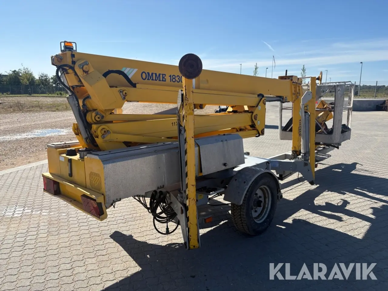 Billede 5 - Knækarm-trailerlift Omme 1830EBZX