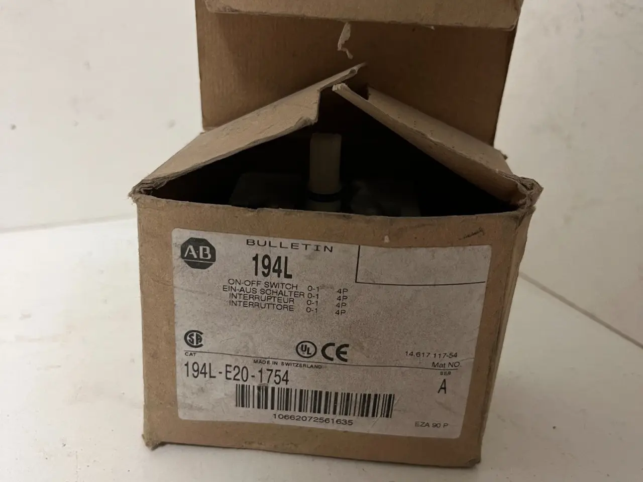 Billede 3 - Allen-Bradley 194L-E20-1754 Load kontakt, 20A
