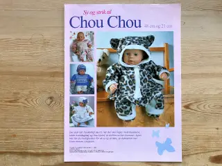 Sy og strik til Chou Chou 48 cm og 21 cm