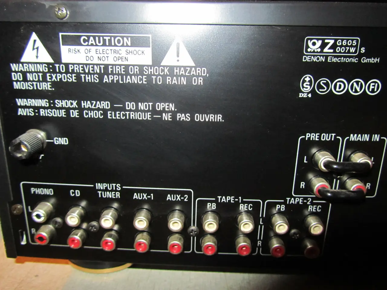 Billede 4 - SOLGT'--HIGH POWER DENON PMA 920 2X115W RMS