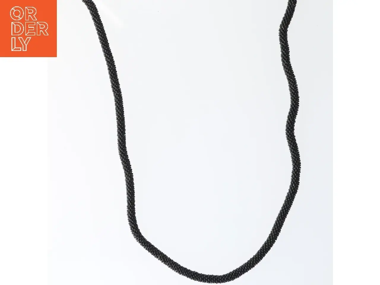 Billede 1 - Sort perlekæde (str. 84 cm)