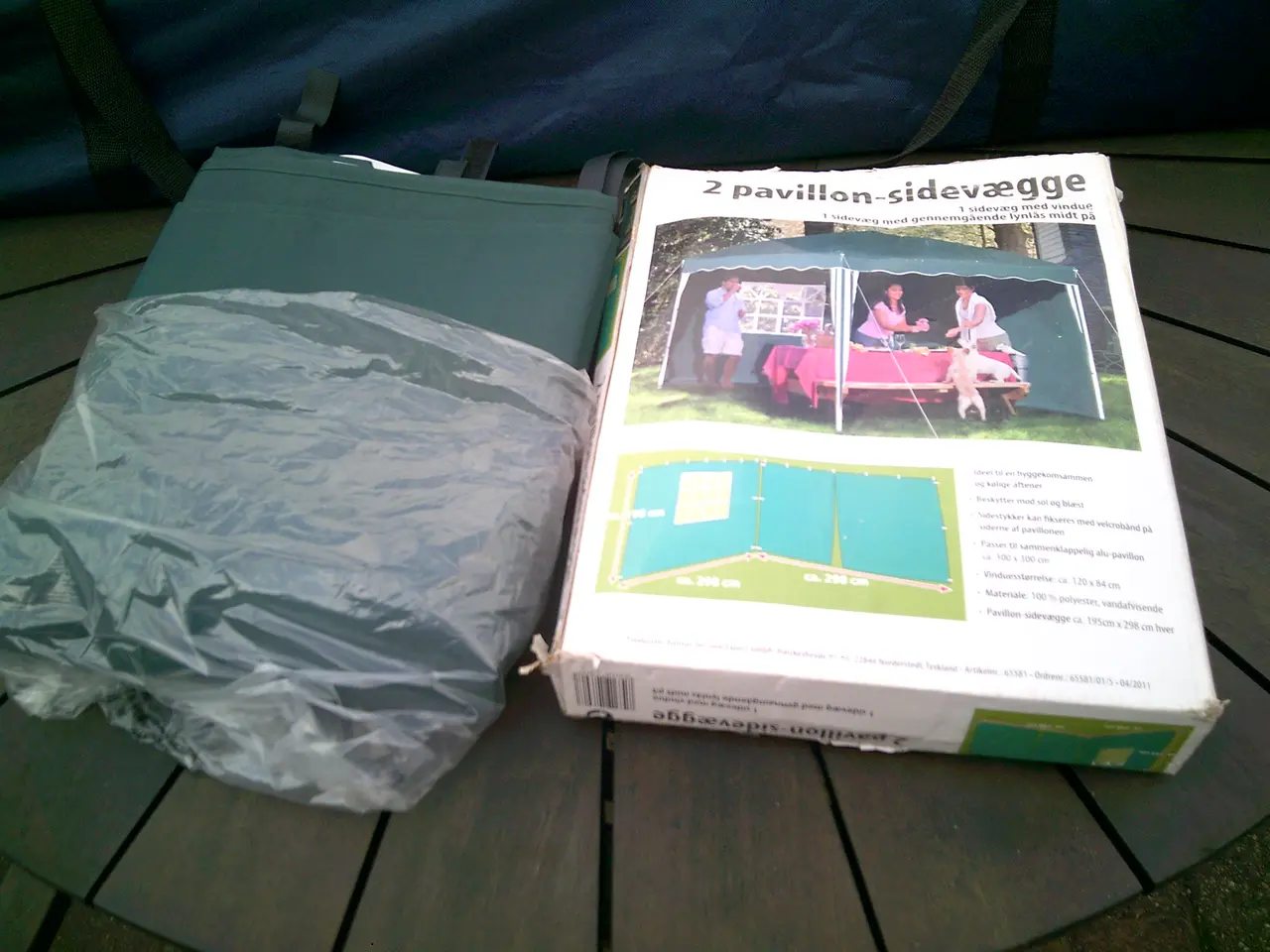 Billede 4 - PAVILLON EASY UP M/SIDER.