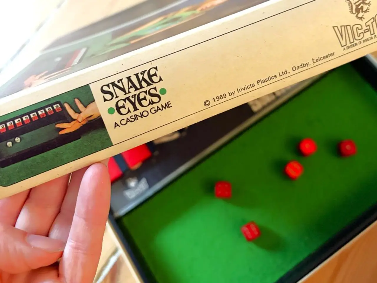 Billede 5 - Originalt vintage Snake Eyes spil