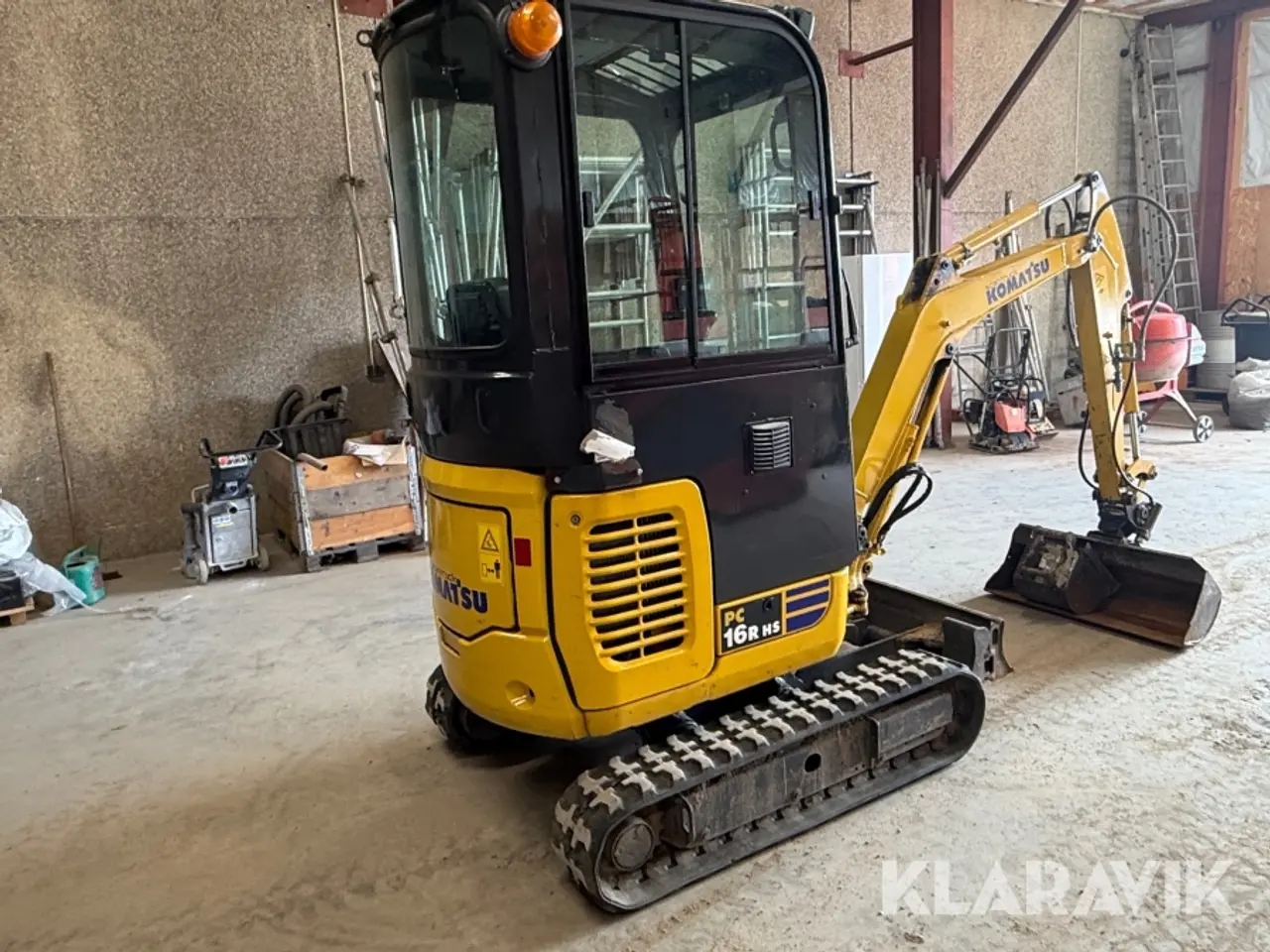 Billede 5 - Minigraver Komatsu Pc 16r hs