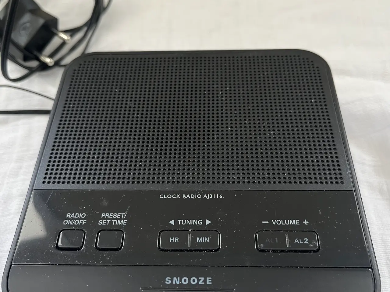 Billede 2 - Clockradio Sort