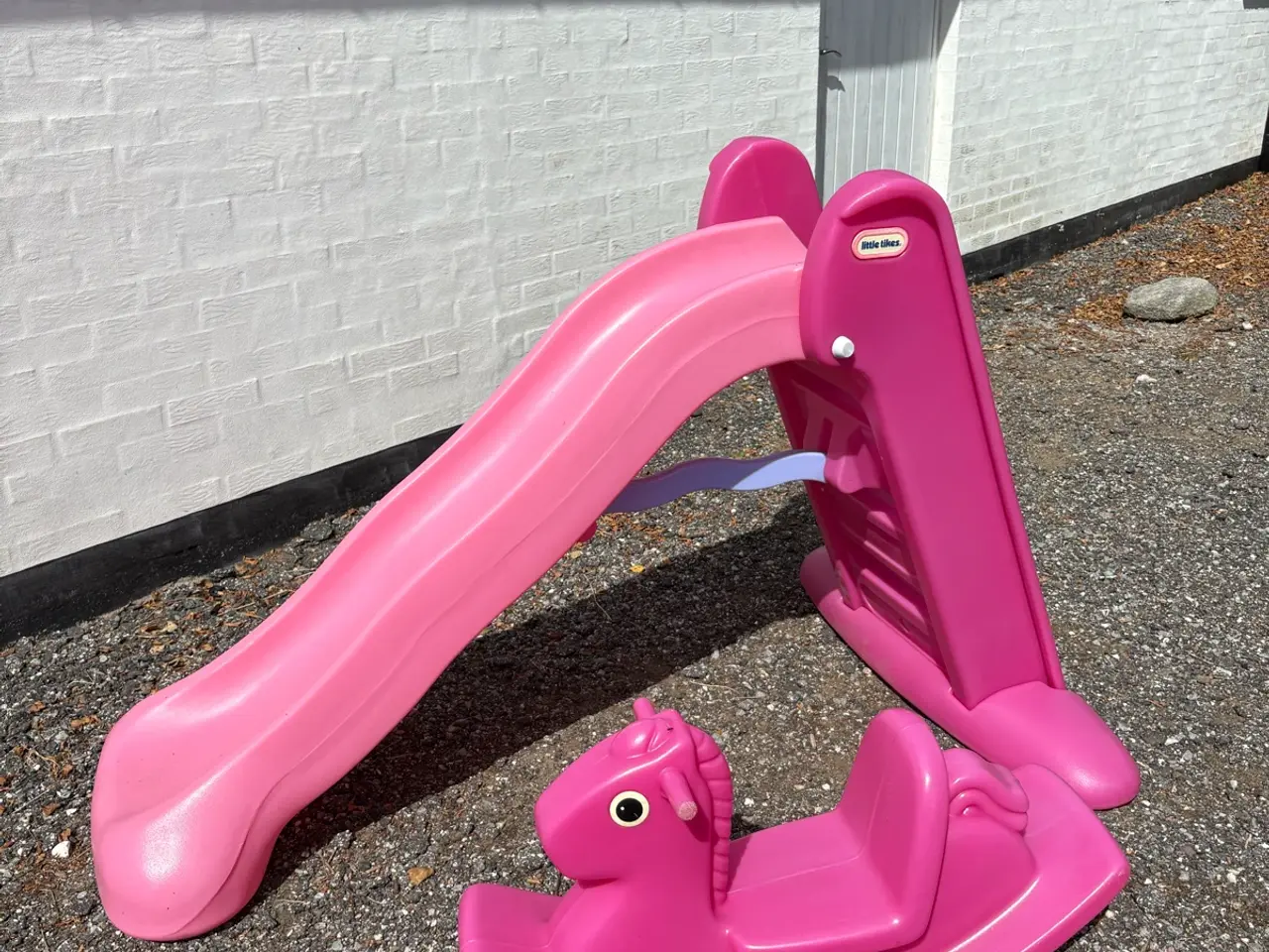 Billede 1 - Little tikes rutchebane og vippedyr