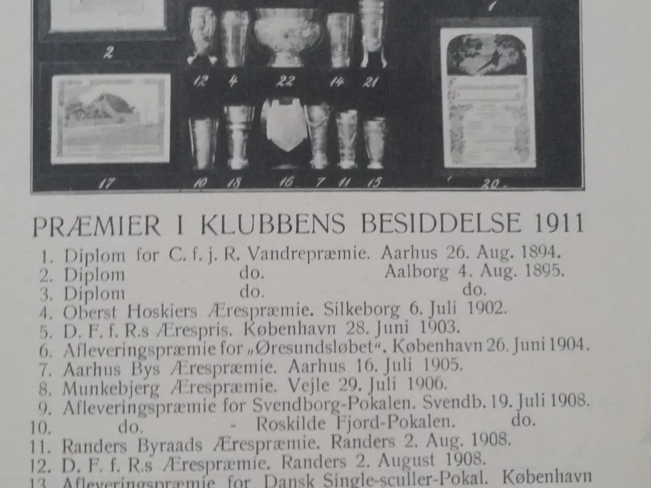 Billede 3 - Aarhus Roklub 1886  - 1911. POLYMNIA.