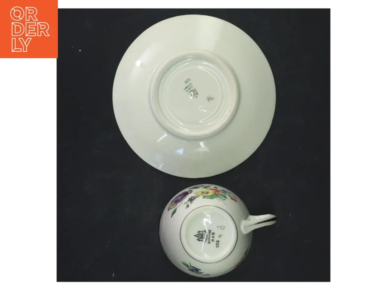 Billede 2 - B&G Saksisk Blomst kaffekop 102 (str. Ø 13,5&6x9,5 cm)