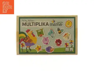 Multiplikation memo spil fra Barbo Toys (str. 17,5x11 cm)
