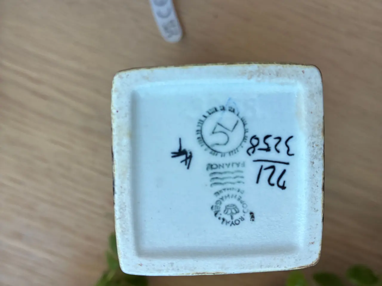 Billede 3 - Baca Fajance vase - Royal Copenhagen/Aluminia