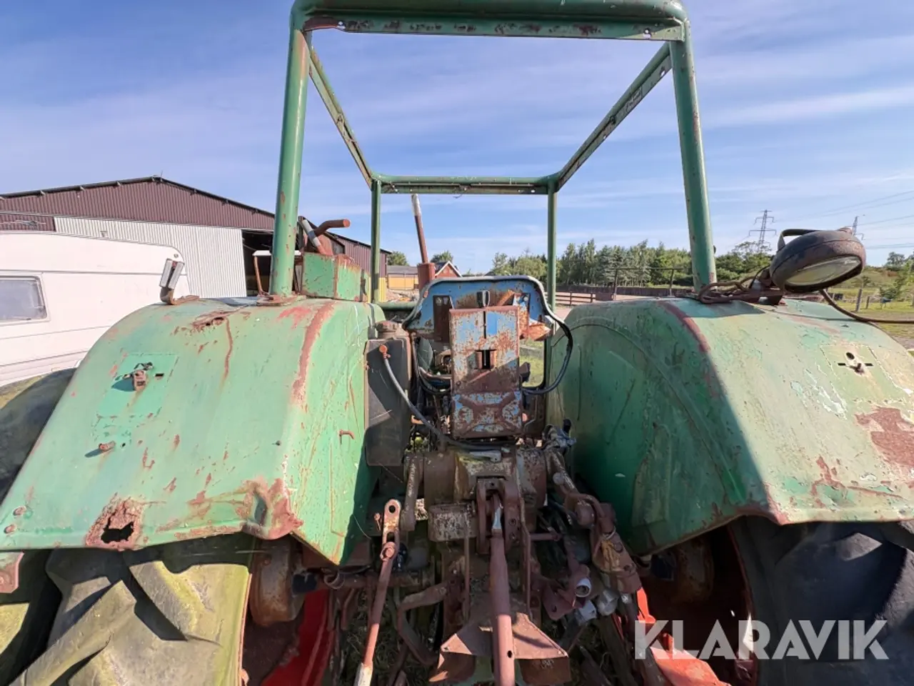 Billede 7 - Veterantraktor Deutz D500G Tvillinghjul og frontlæsser