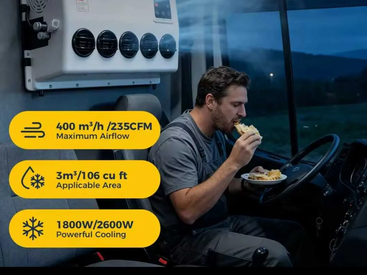 Billede 4 -  klimaanlæg til lastbil og autocamper