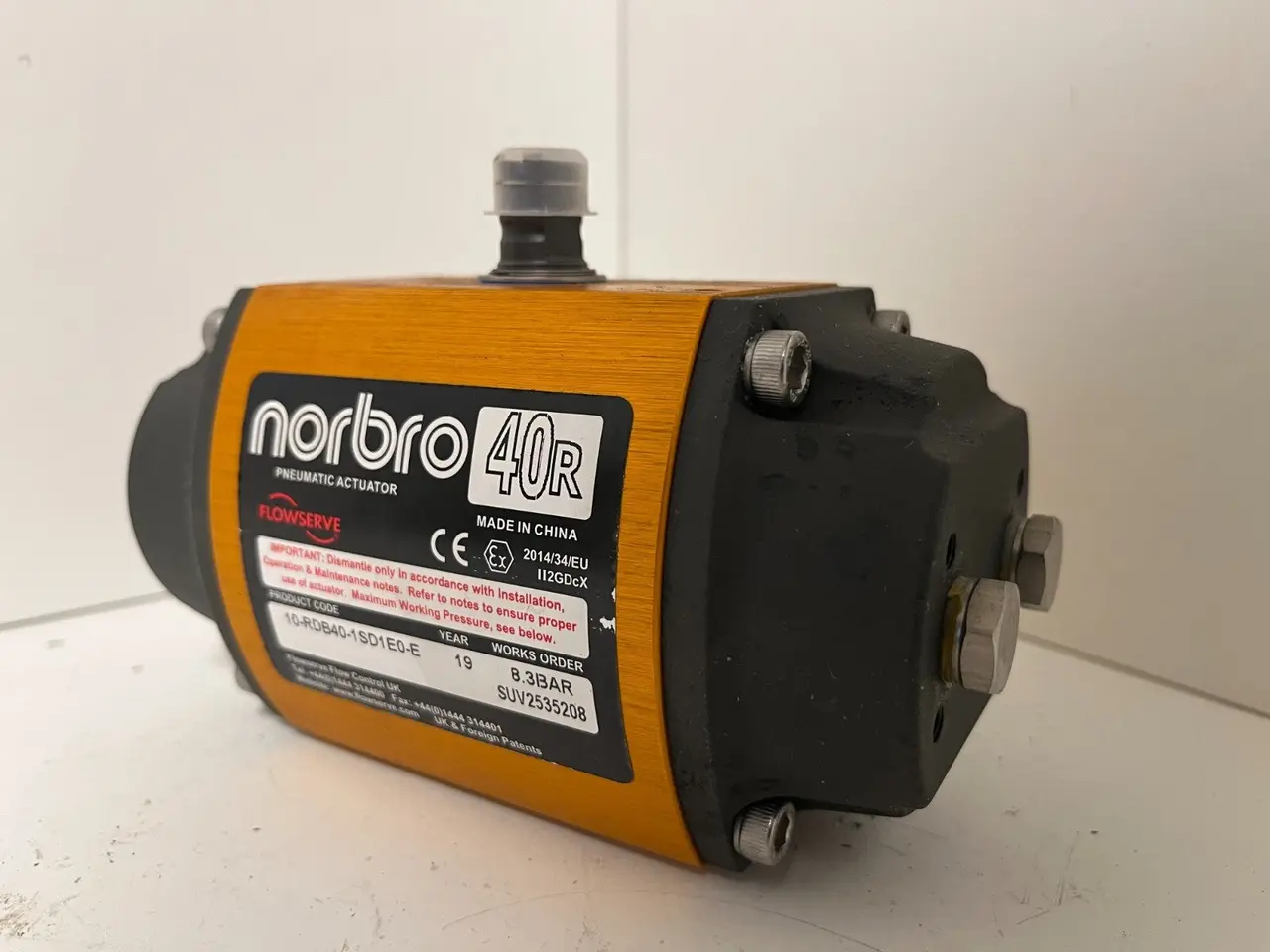 Billede 8 - ny Norbro 40R Pneumatic Actuator 10-RDB40-1SD1E0-E