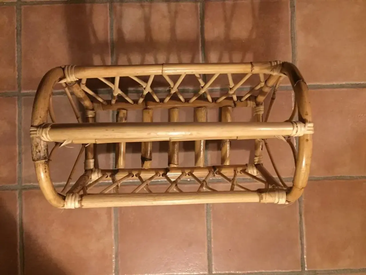 Billede 4 - Retro blade/avisholder i bambus