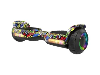 Rebel Cruiser Joy - elektrisk hoverboard med farverigt grafitti-look