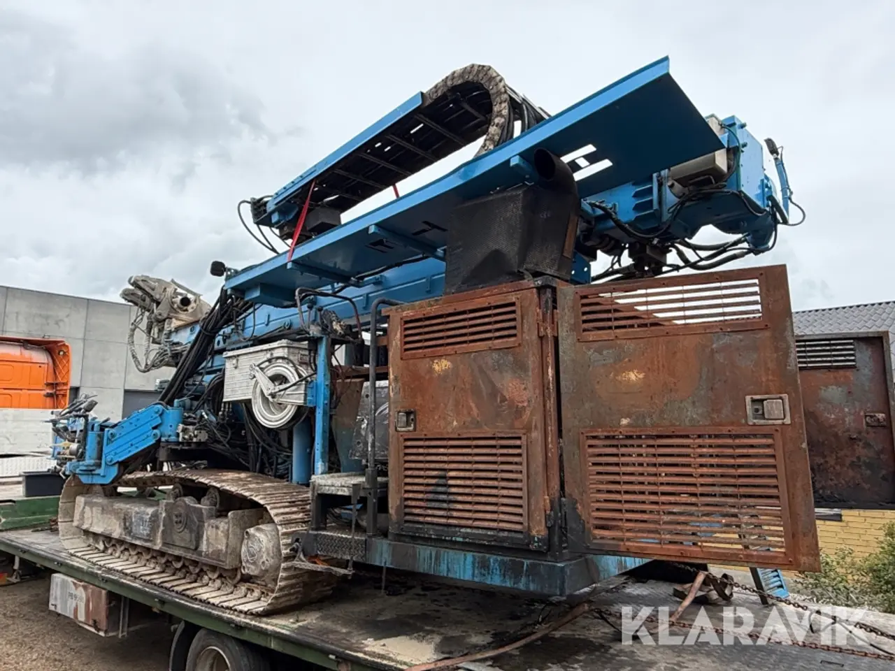 Billede 3 - Borerig Hütte HBR609 hydraulisk bæltegående