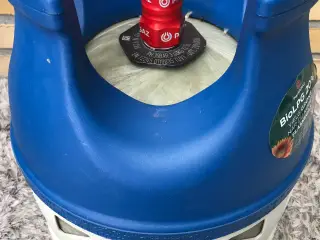 10 kg letvægt gasflaske plomberet/ny