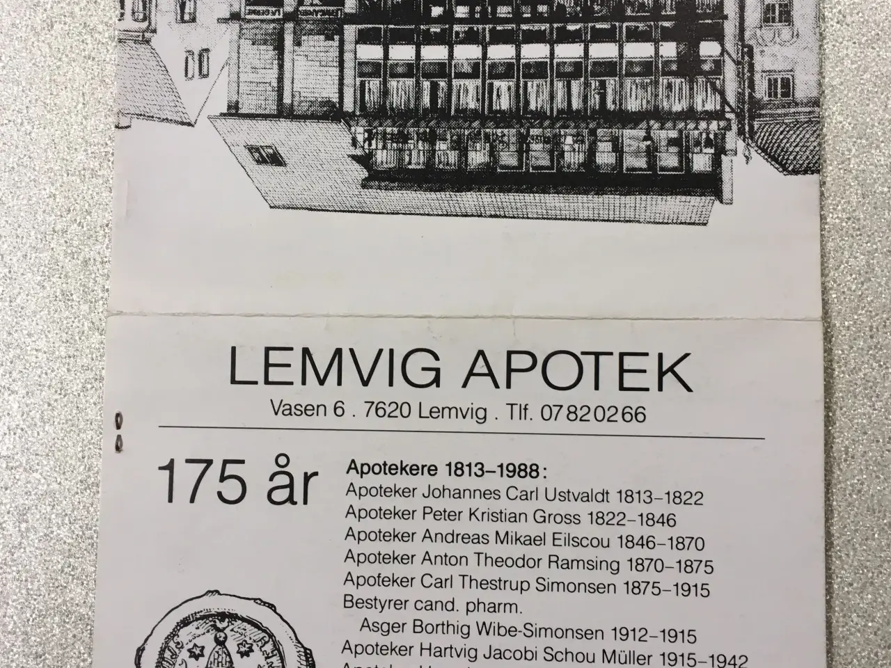 Billede 1 - Lemvig Apotek