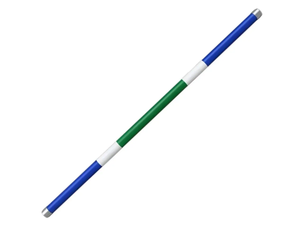 Billede 1 - Bom PE-plast Blå/Hvid/Grøn ø9x3m