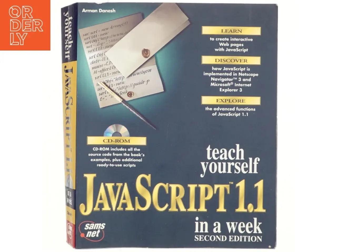 Billede 1 - Teach yourself JavaScript 1.1 in a week af Arman Danesh (Bog)